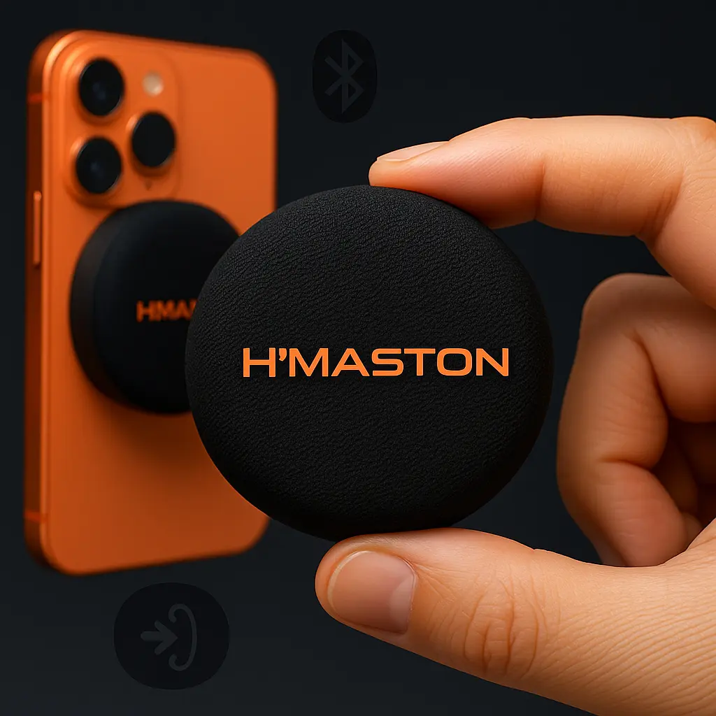 Caixa de Som Portátil H'maston AM55 15W Bluetooth USB-C Magnética